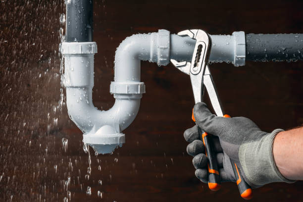Professional Sewer Line Repair technician working in Meridale, NY